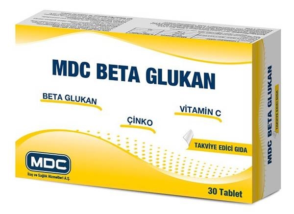 MDC Beta Glukan C Vitamini Çinko Kapsül